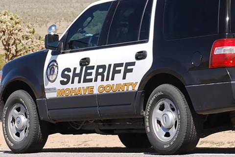 Mohave County Sheriff's Office vehicle. (Las Vegas Review-Journal)