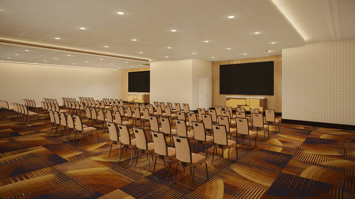 A rendering of one of the meeting rooms planned at Circa where the resort will have the Starlit ...