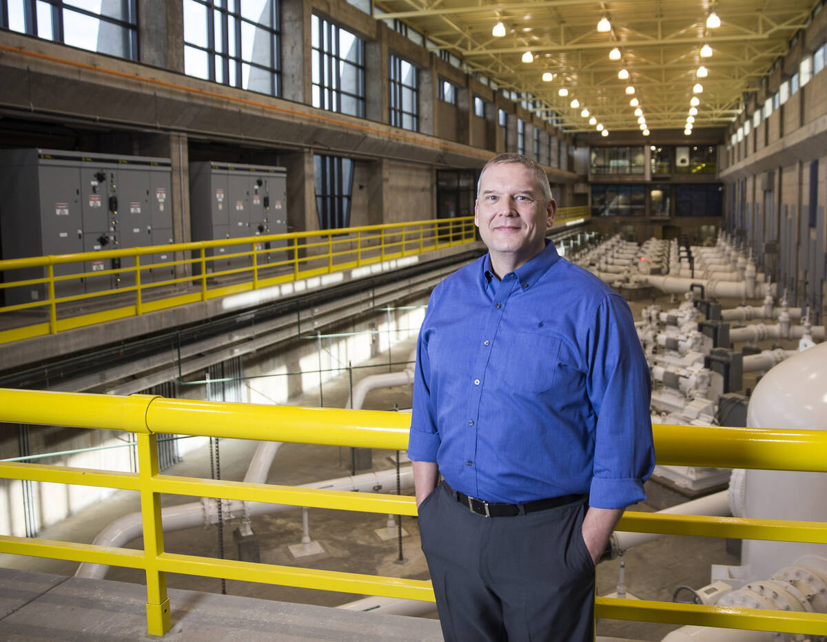 This Jan. 29, 2019, file photo shows Southern Nevada Water Authority General Manager John Entsm ...
