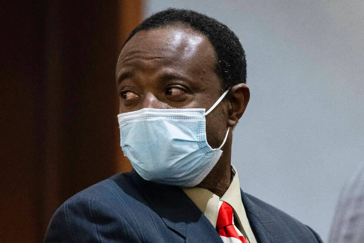 In this Oct. 25, 2021, file photo, Arrold Geffrard Jean, a nursing assistant accused of sexuall ...