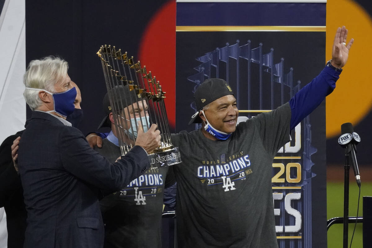 Pemimpin pelarian Los Angeles Dodgers dalam total kemenangan MLB di buku-buku Vegas