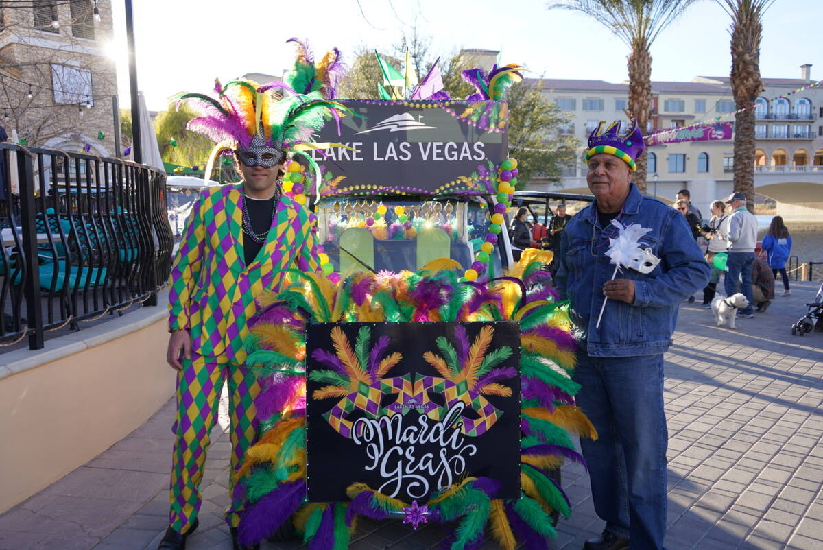 Lake Las Vegas celebrates Mardi Gras with golf cart parade Flipboard