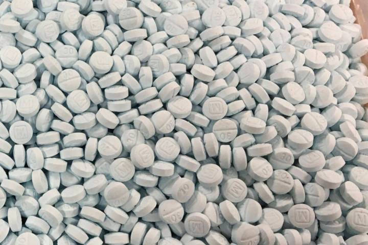 This 2017 file photo shows fentanyl pills. (Drug Enforcement Administration via AP)