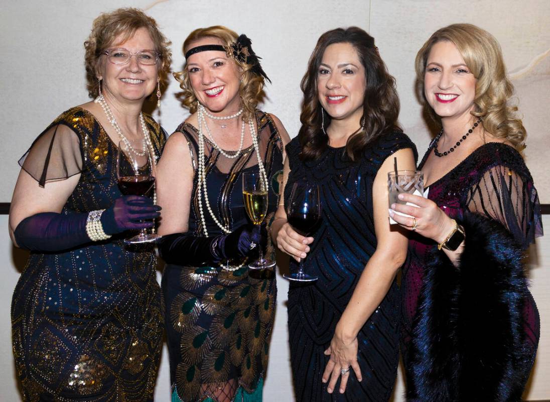Carol Stueve, left, Jennifer Mallinger-McCormick, Leigh-Anne Mateyka and Stacy Cook attend the ...