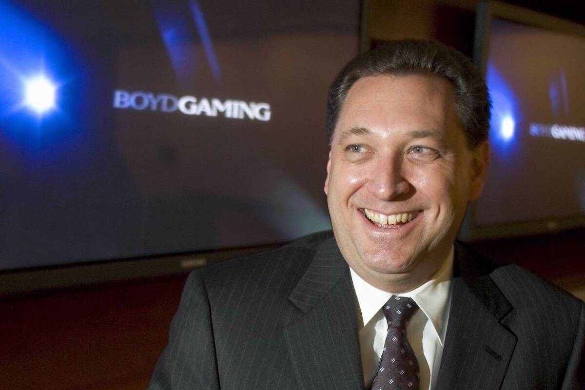 Boyd CEO Keith Smith, seen in 2005. (Las Vegas Review-Journal)