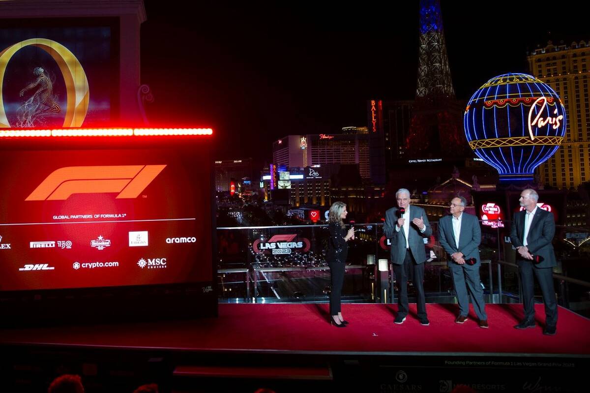 Organizer Says F1 Las Vegas Grand Prix, 'Will Be the Biggest Event in the  World in 2023