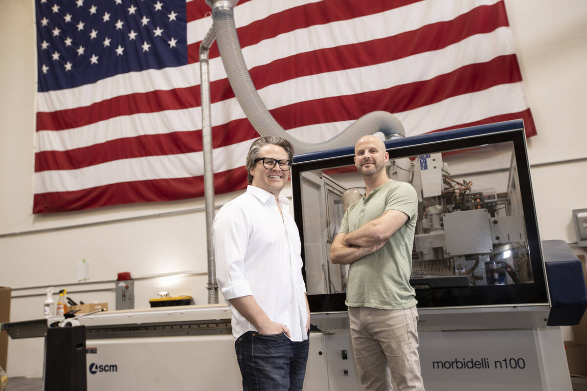 Brothers Anthony Pucci, left, and Nick Pucci, co-founders of Cubicall, pose for a portrait in t ...