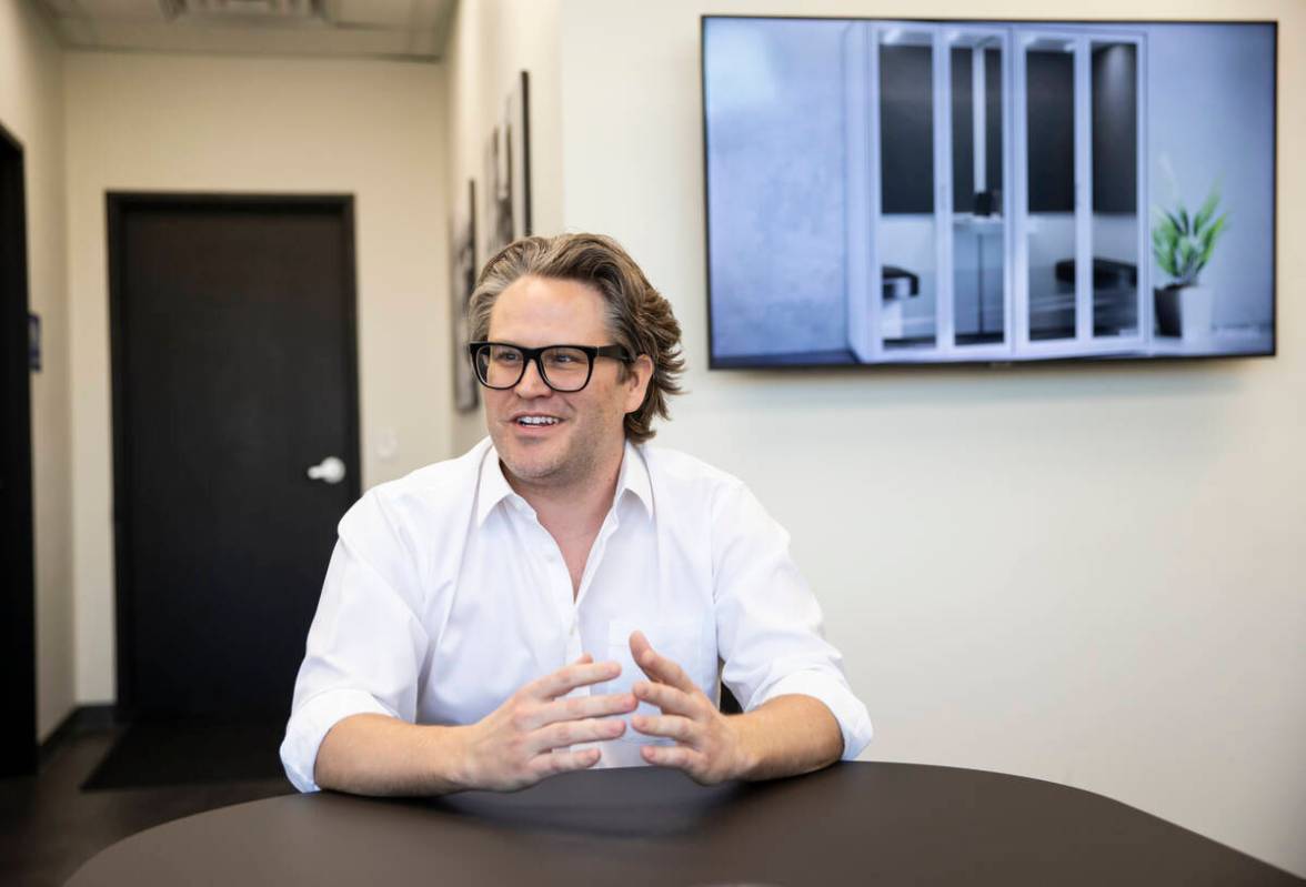 Anthony Pucci, co-founder of Cubicall, talks about the operation at the company’s office ...
