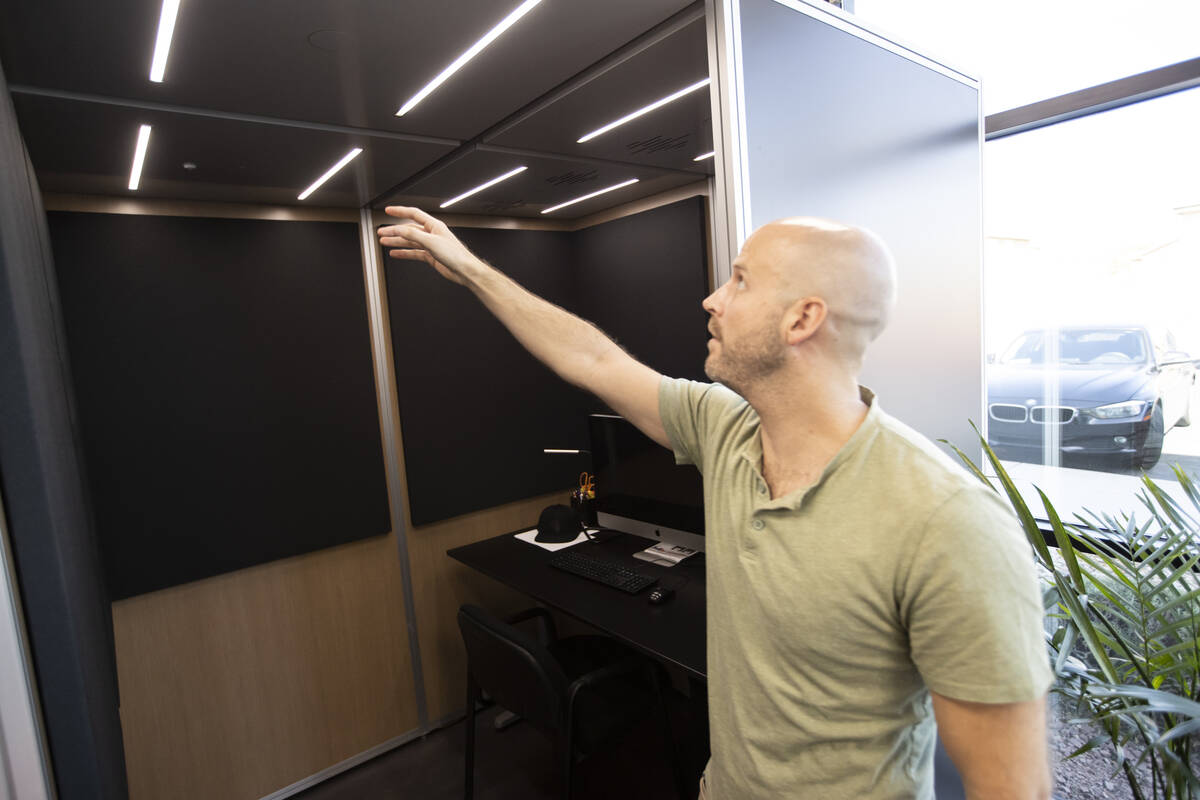 Nick Pucci, co-founder of Cubicall, talks about different products offered at the company&#x201 ...
