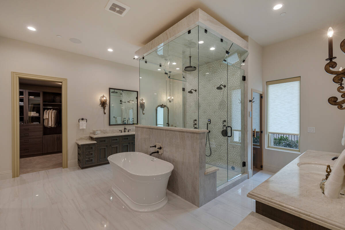 Ex-Raiders coach Jon Gruden has sold his house in Las Vegas' Southern Highlands community, seen ...