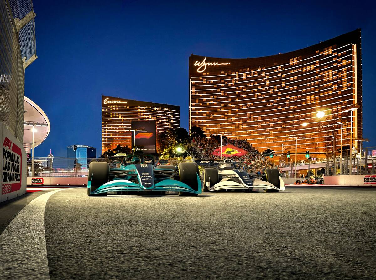 Las Vegas F1 race route focuses on central Strip Formula 1 Sports Motor Sports