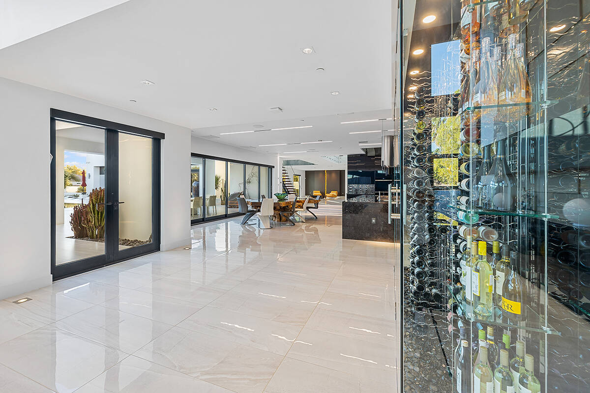 The wine wall. (Napoli Group)