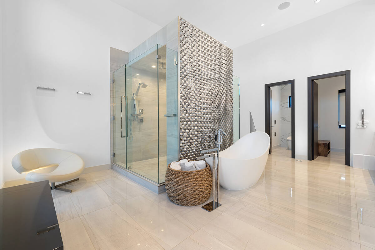 The home has nine baths. (Napoli Group)