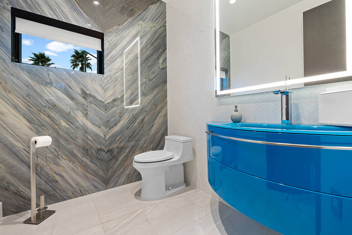 One of nine baths. (Napoli Group)