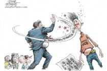 (Dick Wright/PoliticalCartoons.com)