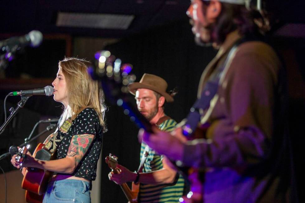 The Rhyolite Sound perform at The Western Country Club during day two of Life is Beautiful on S ...