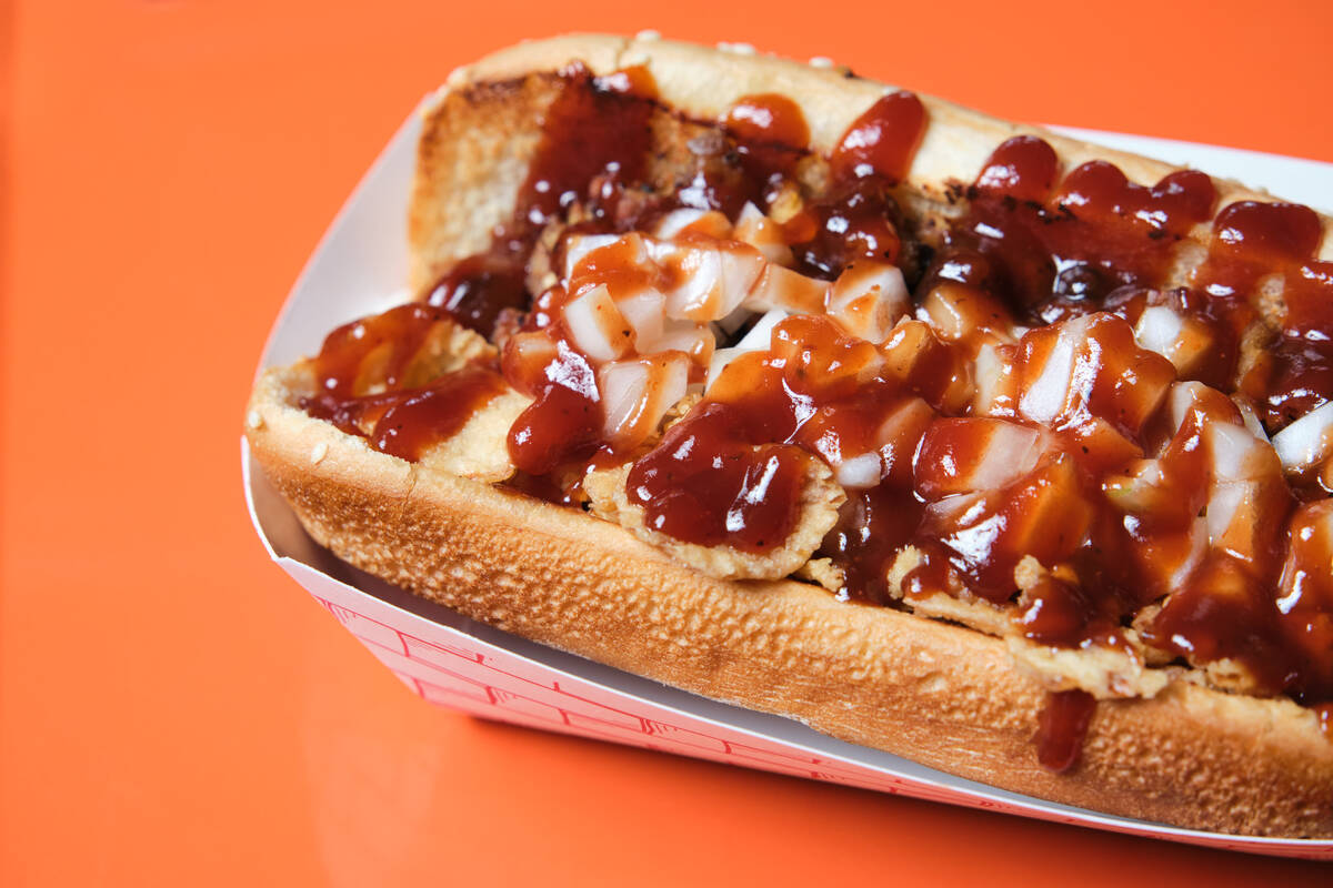 Phyto's Vegan Eats will be offering Crispy Cowboy frankfurters featuring soy bacon, crispy onio ...