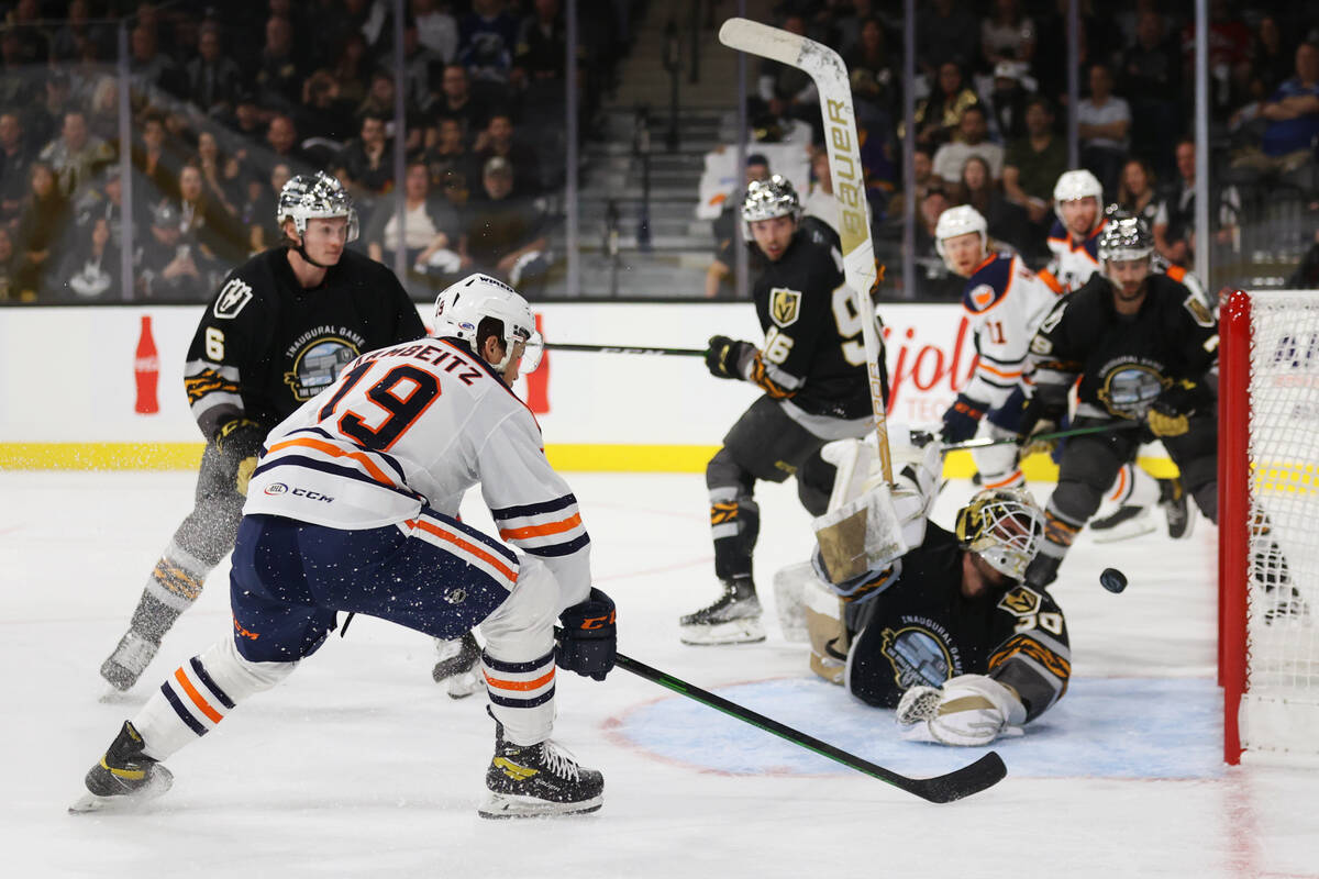 Photograph: Silver Knights Beat Eagles, 4-3 - Las Vegas Sun News