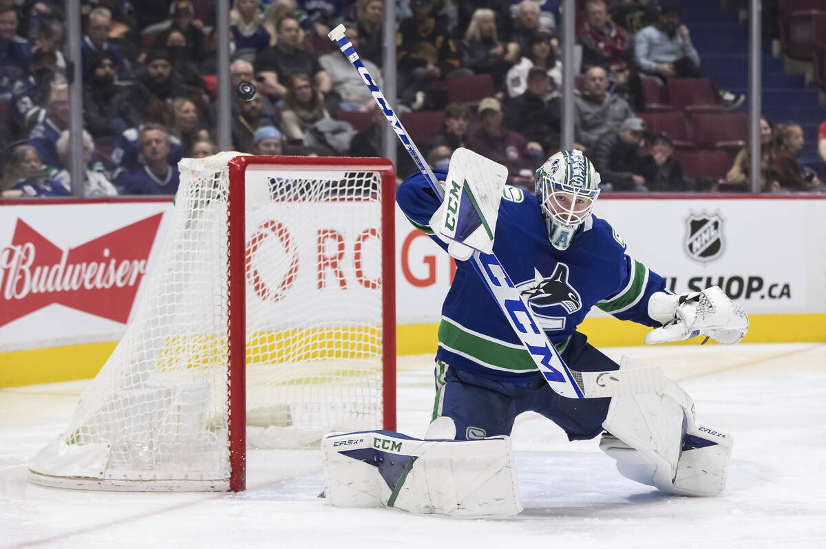 Vancouver Canucks goalie Thatcher Demko makes history in second NHL start