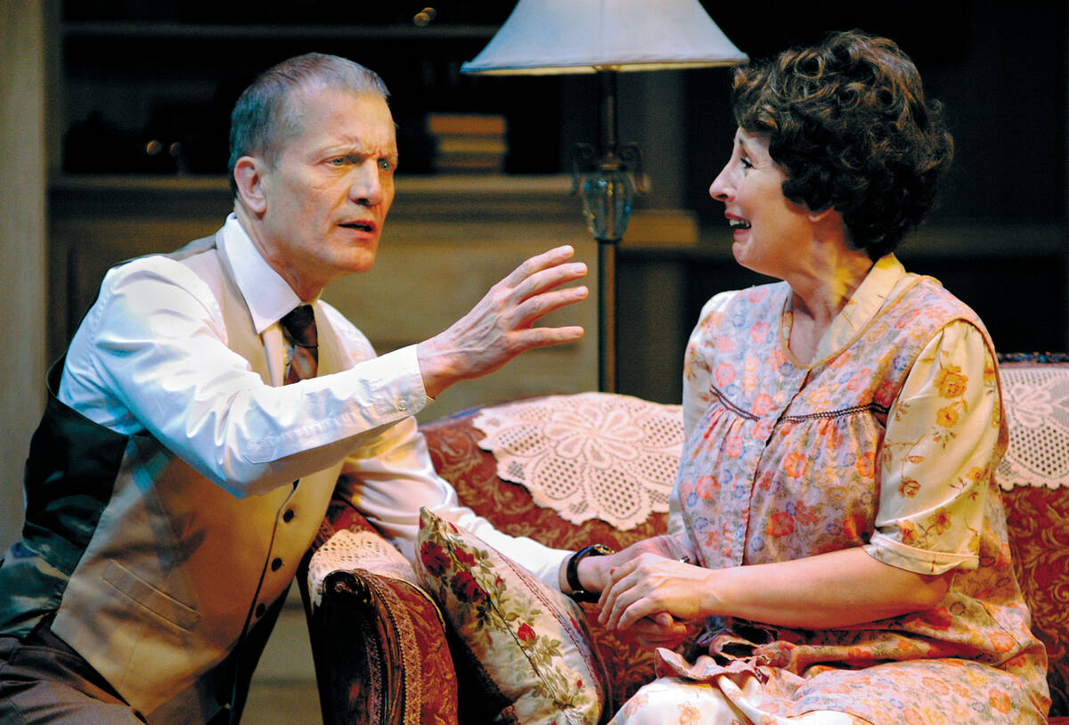 This 2008 file photo shows Michael Tylo, as Doc, and Susan Denaker as Lola, in the Nevada Conse ...