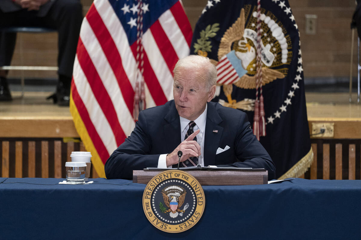 President Joe Biden. (AP Photo/Alex Brandon)