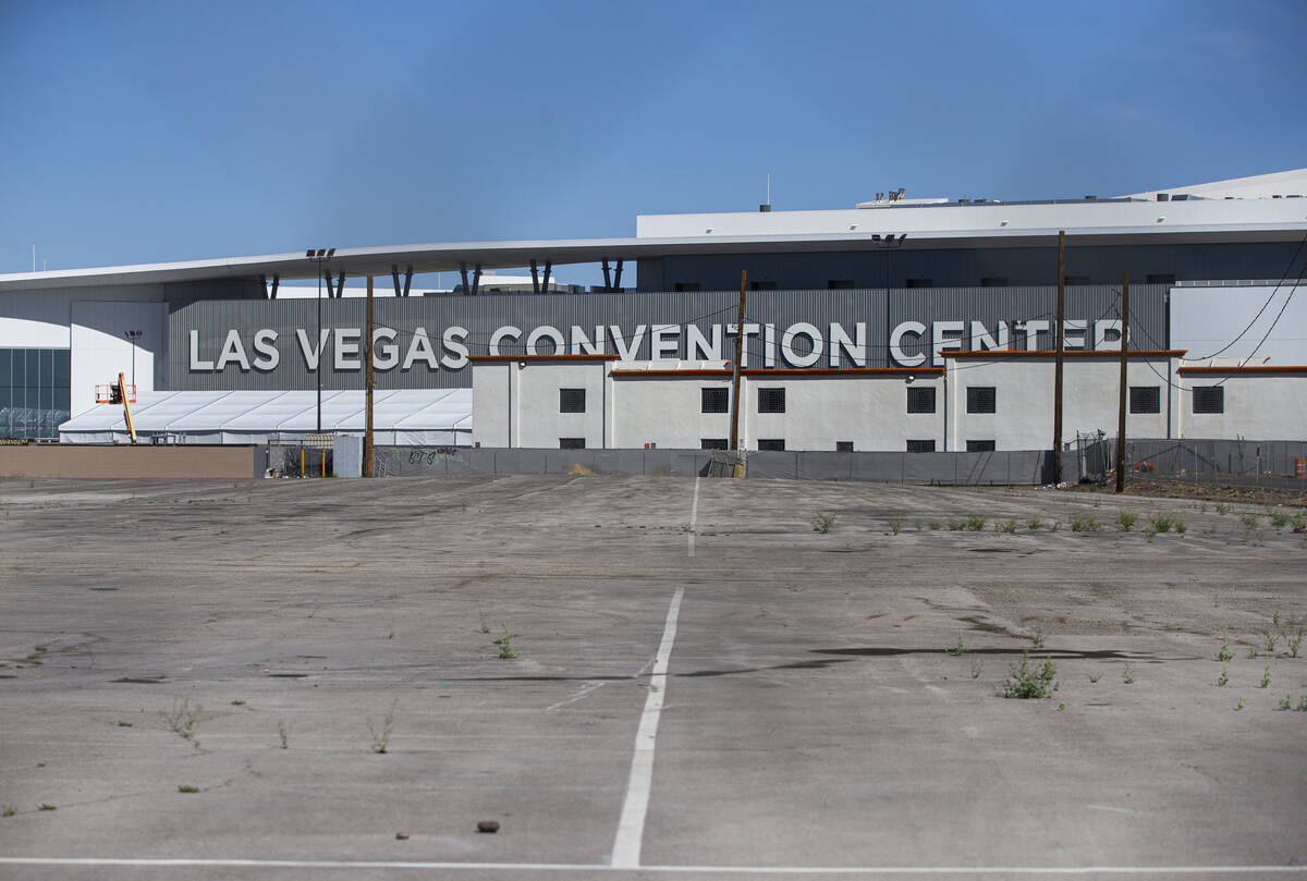 Land that was acquired by the Siegel Group is seen adjacent to the Peppermill, not pictured, al ...