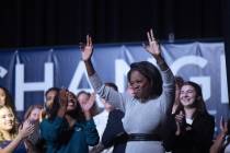 Viola Davis as Michelle Obama in The First Lady, “101”. (Jackson Lee Davis/Showtime).