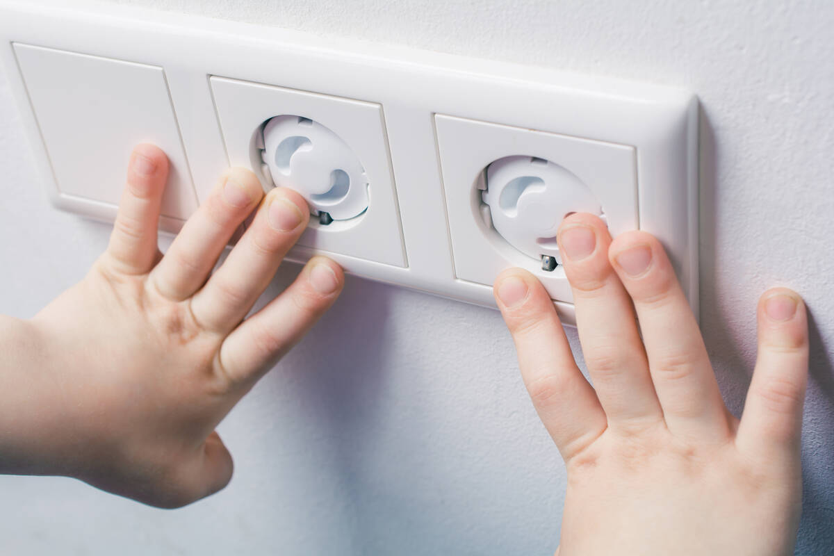 Childproof electrical outlets with plastic plugs Las Vegas ReviewJournal