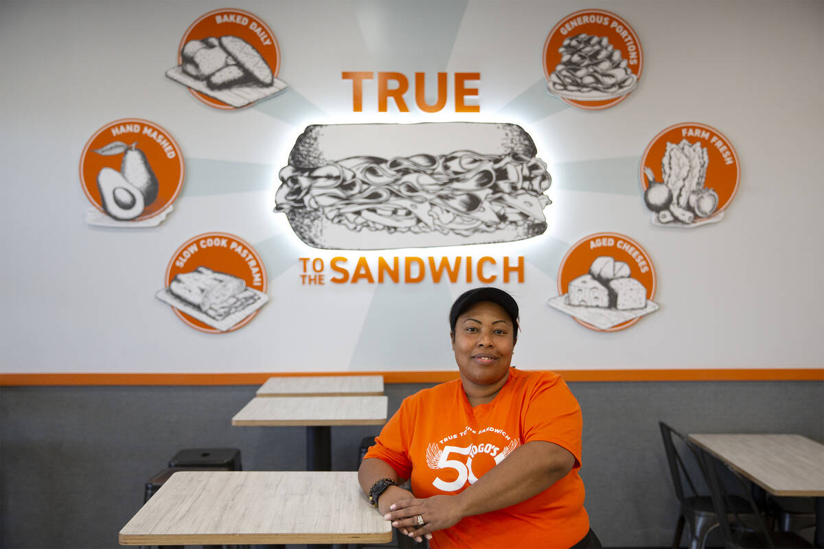 Makea Macaluso, owner of the Togo’s sandwich shop in Southern Highlands, at the store on ...