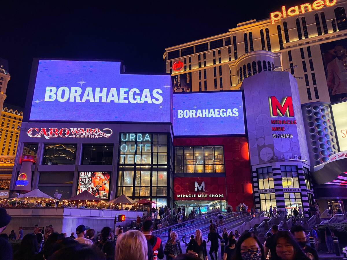 BTS turns the Las Vegas Strip purple for 'Borahaegas' | Las Vegas  Review-Journal