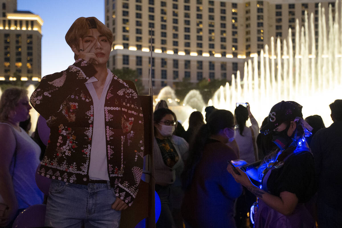 The Bellagio Fountain features songs “Butter” and “Dynamite” as BTS ...