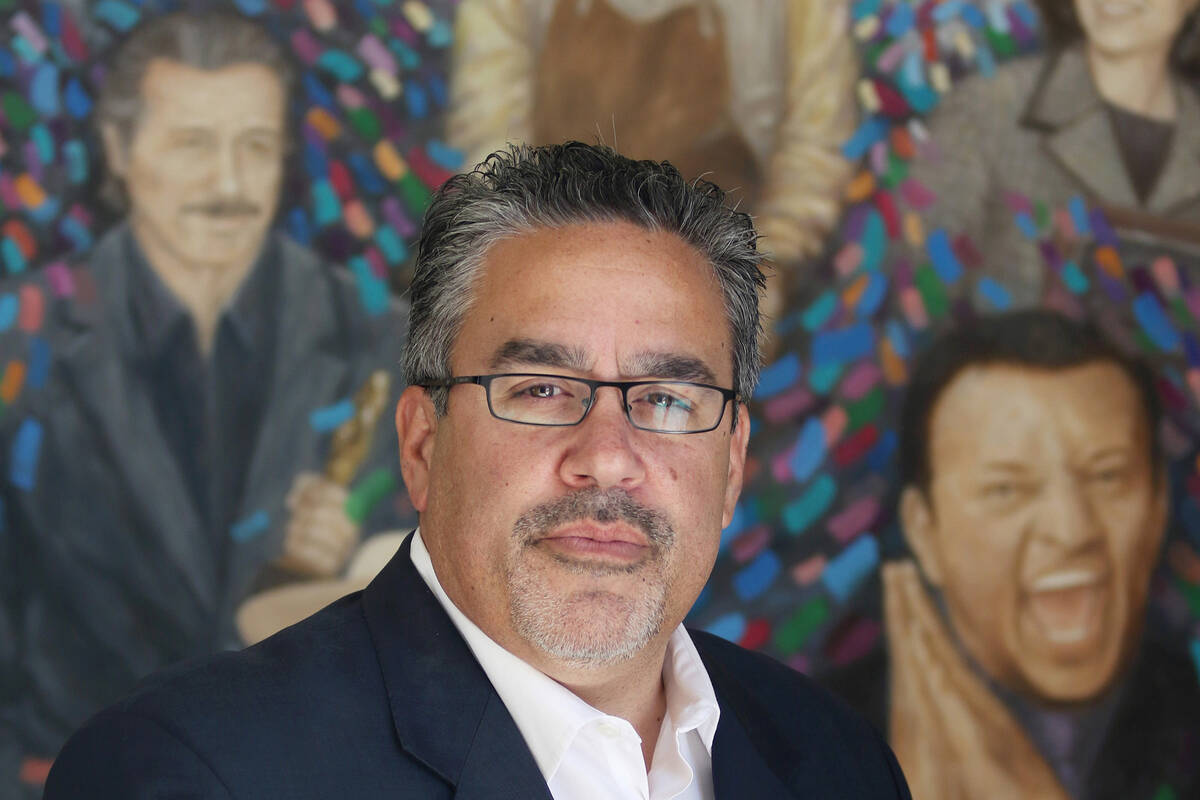 Peter Guzman, president of the Latin Chamber of Commerce. (Las Vegas Review-Journal)