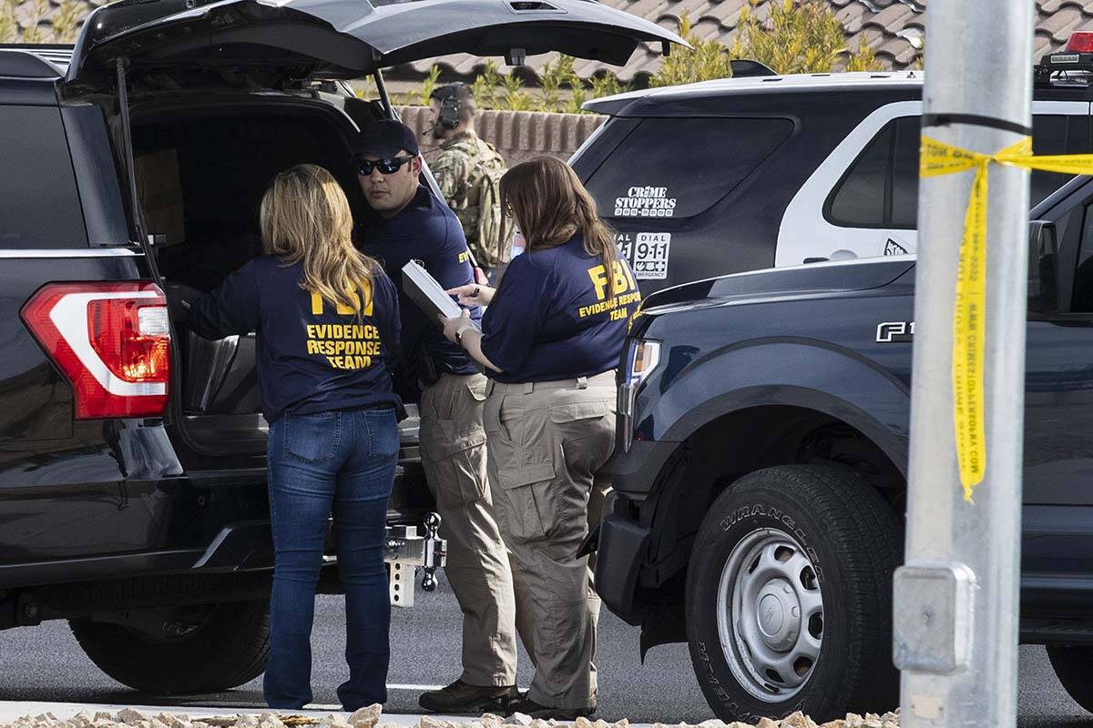 Las Vegas police are assisting the FBI in a barricade and shooting situation in northwest Las V ...