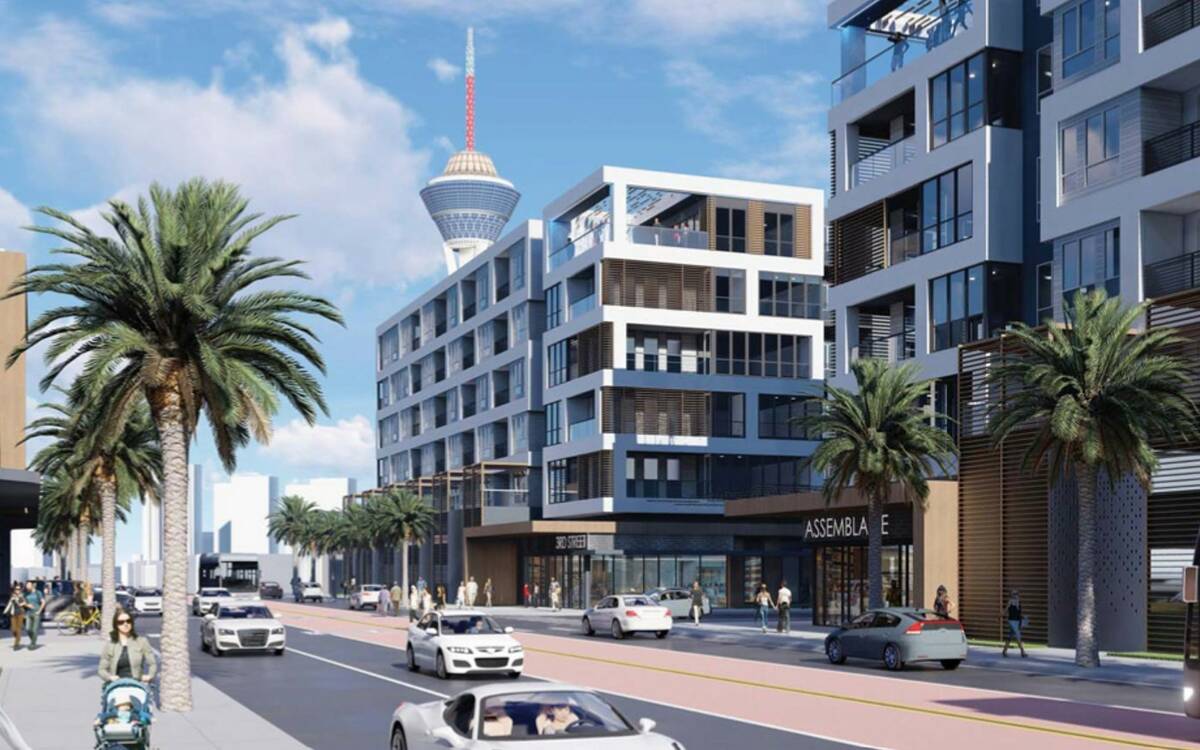Pengembang apartemen mengincar proyek mewah di pusat kota Las Vegas