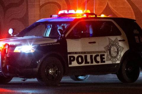 Metropolitan police (Ellen Schmidt/Las Vegas Review-Journal) @ellenschmidttt