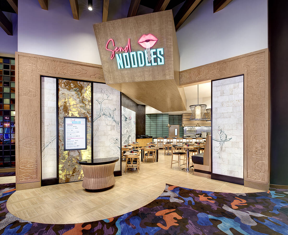 Send Noodles is an informal Asian eatery coming to Palms Casino Resort. (Palms Casino Resort)