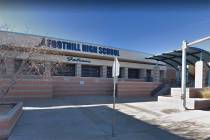 Foothill High School, Henderson (Google Street View)