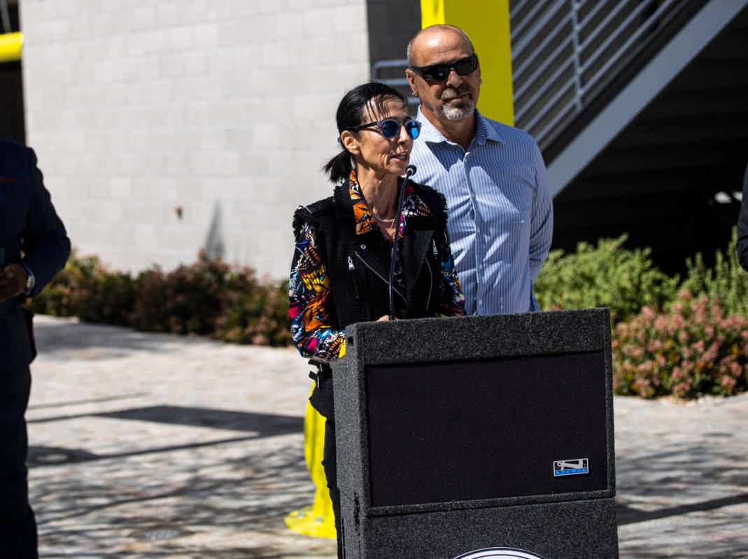 Artists Barbara Domsky and Larry Domsky talk about their "Larger Than Life" public a ...