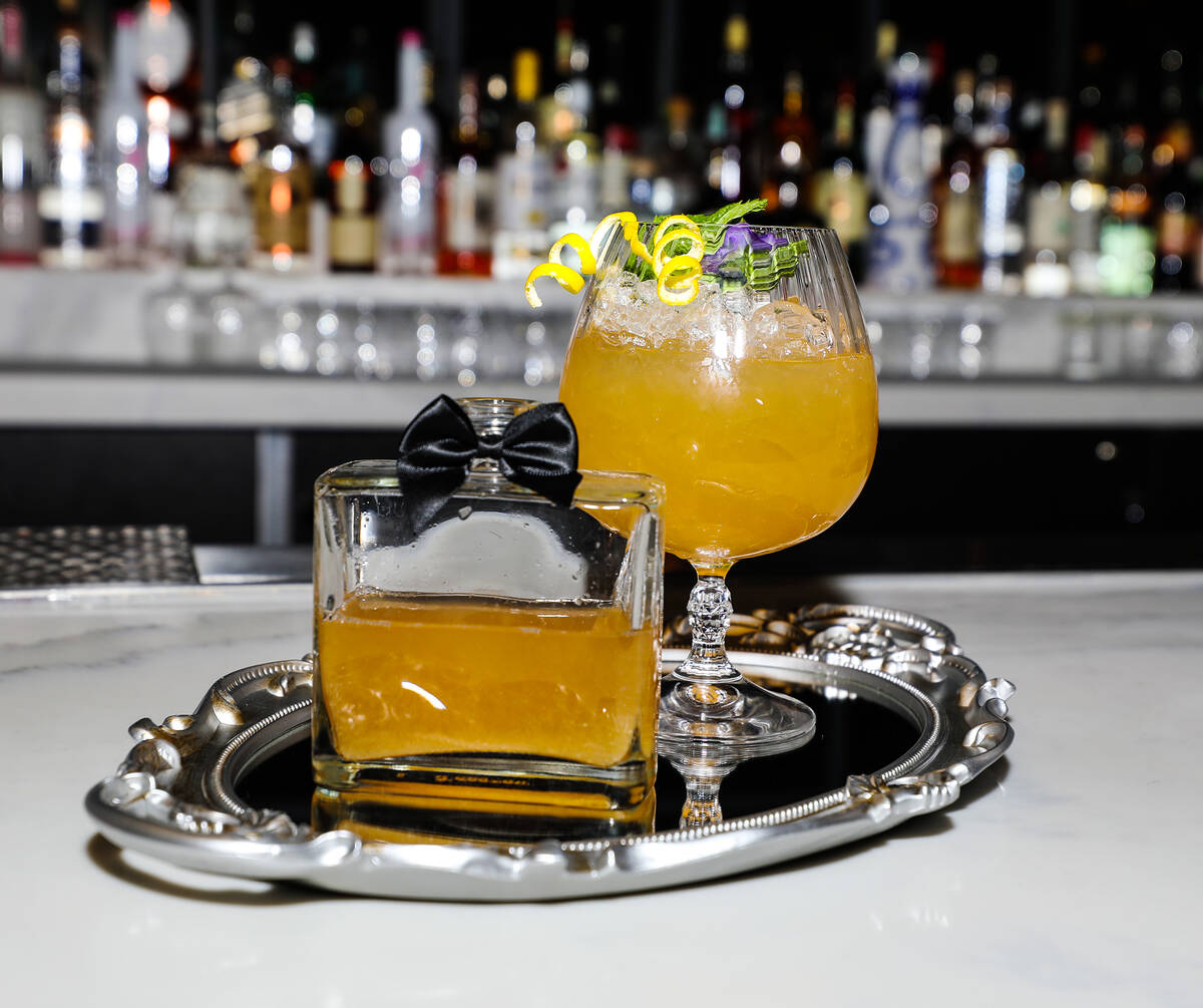 The No. 5 cocktail at Vanderpump à Paris, the newest restaurant from reality television st ...