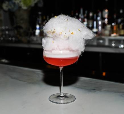 The French Poodle cocktail at Vanderpump à Paris, the newest restaurant from rea ...