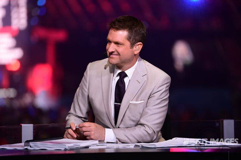 Todd McShay on the set of College GameDay Built by the Home Depot during the 2021 NFL Draft. (P ...