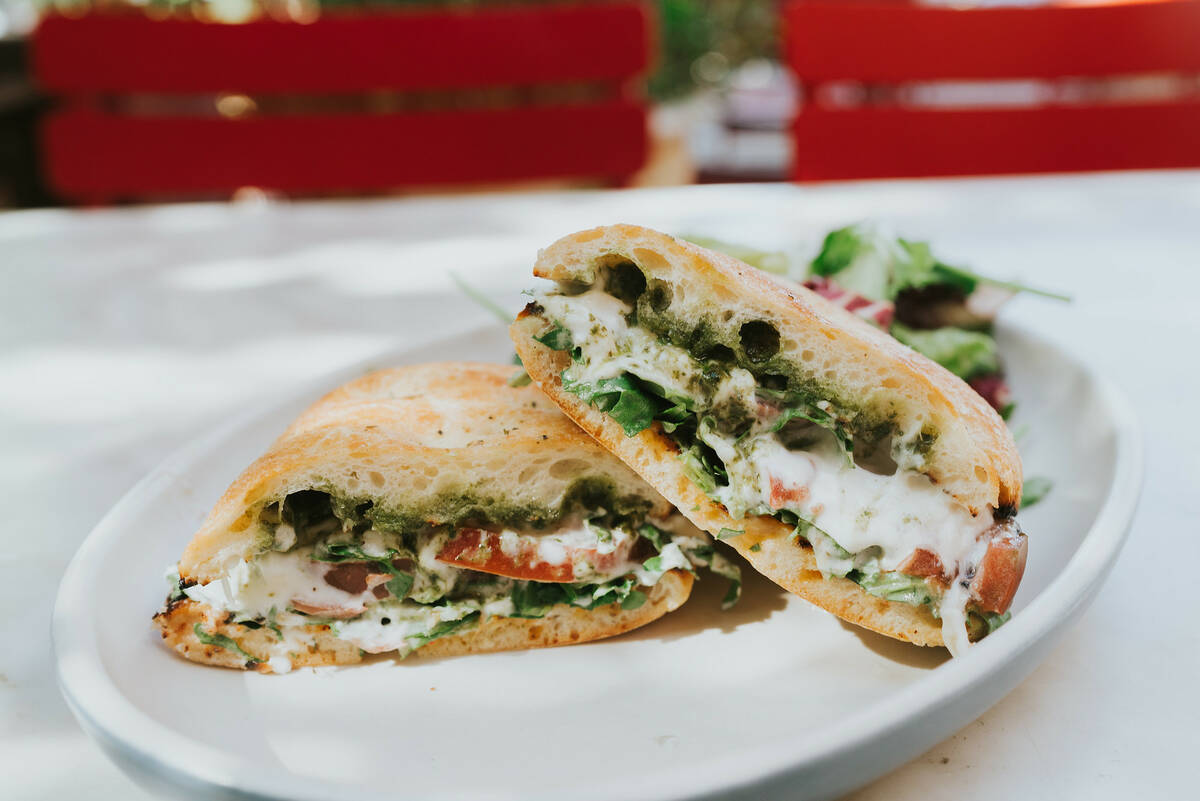An heirloom tomato Caprese sandwich is one of the new dishes you can order on Mother's Day 2022 ...