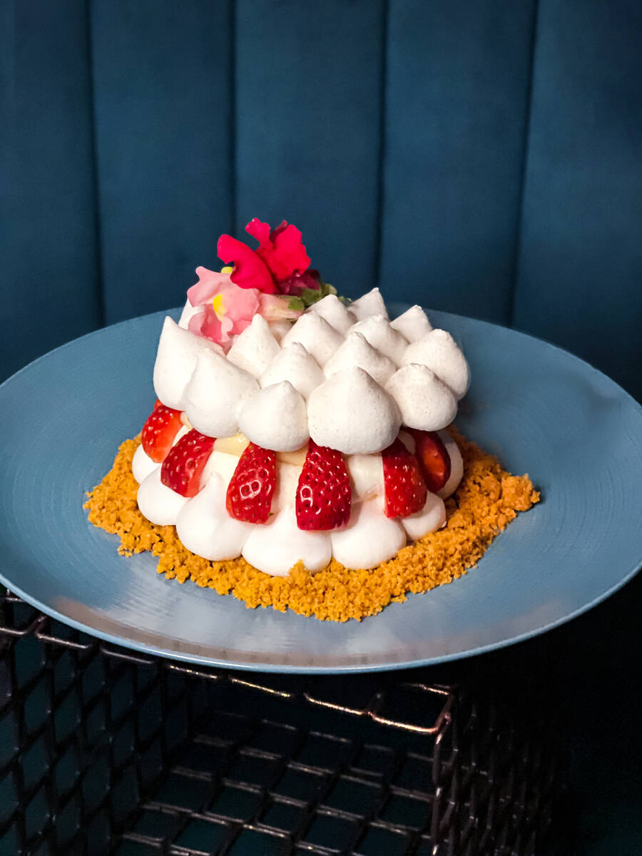 The Mother's Day 2022 menu at Chica in The Venetian on the Las Vegas Strip includes a baked mer ...