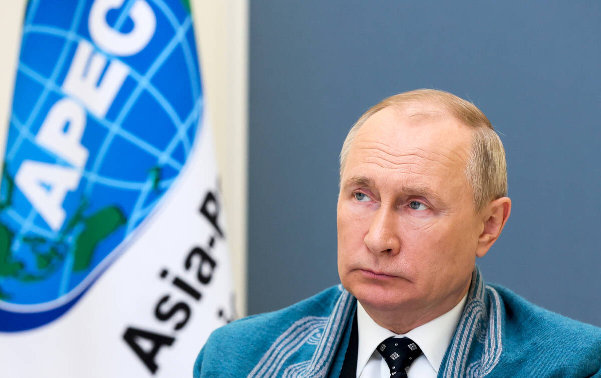 Russian President Vladimir Putin. (Mikhail Metzel, Sputnik, Kremlin Pool Photo via AP)