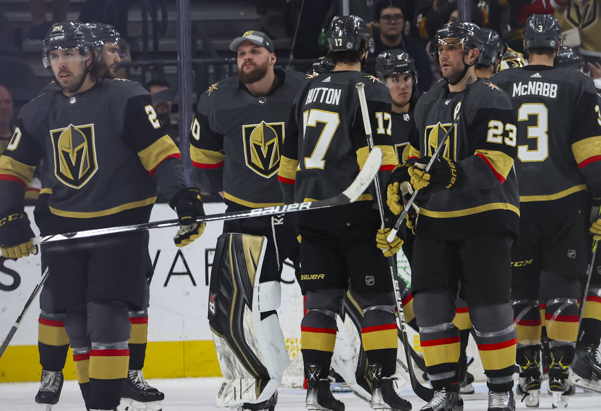 Vegas Golden Knights captain Mark Stone leaves game with upper body injury  - Daily Faceoff
