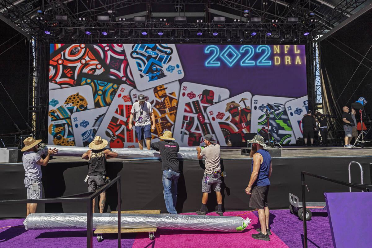 NFL Draft 2020 is going full-on Las Vegas with stage setups