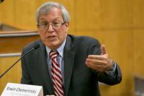 Erwin Chemerinsky, dean of the University California, Berkeley law school. (AP Photo/Rich Pedro ...