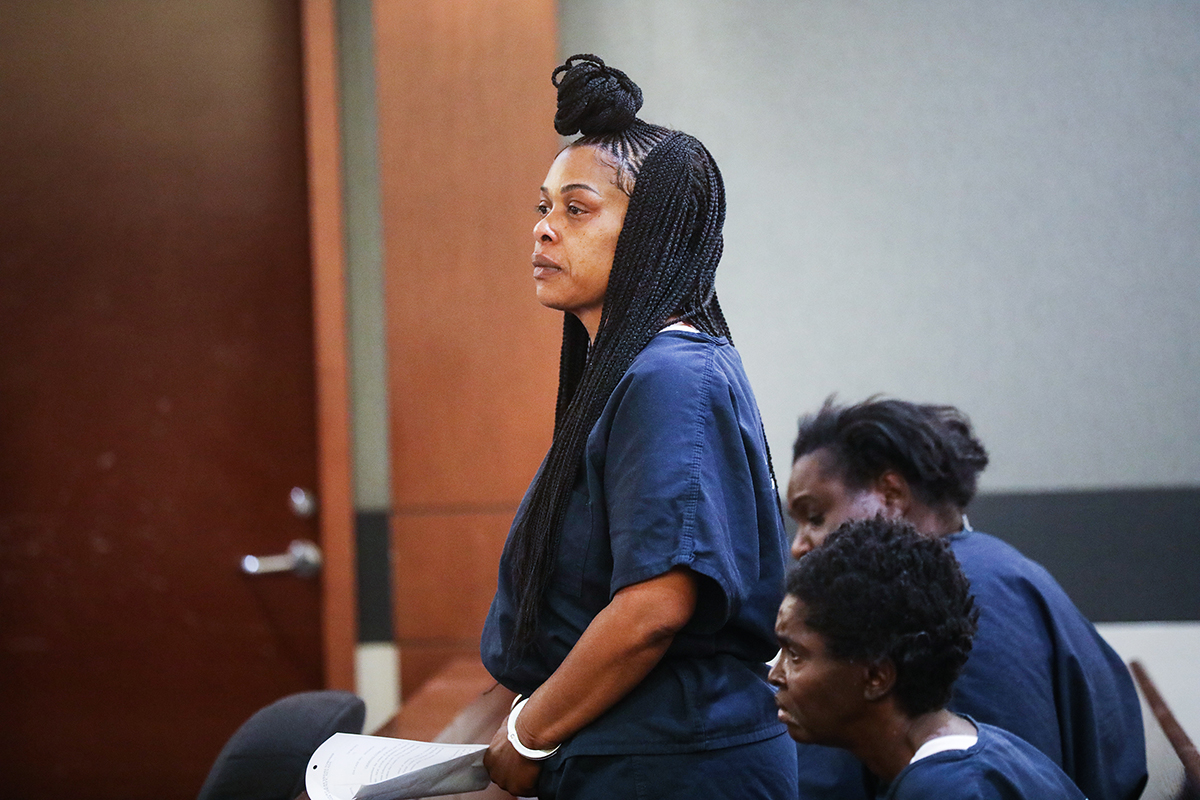 Lajuana Clark, Assembly candidate accused of bank robbery, in court