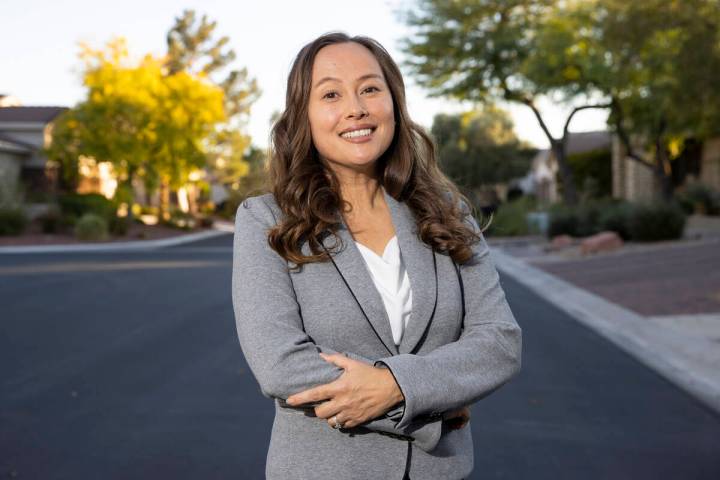 Former Assemblywoman Francis Allen-Palenske, who is running for Las Vegas City Council in Ward ...