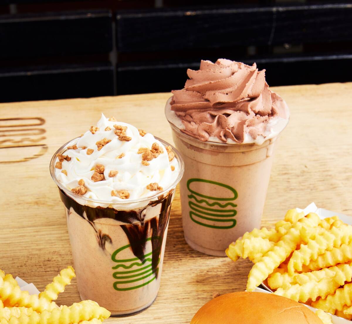 On May 3, 2022, folks can use the Shake Shack app to order the new chocolate churro and Oreo fu ...